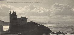 CPA Biarritz Effet de Nuages au dessus de la Villa Belza 