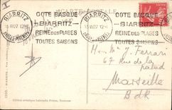 CPA Biarritz Vue Generale 