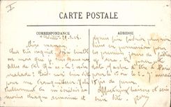 CPA Biarritz Vue vers la Villa Belza 