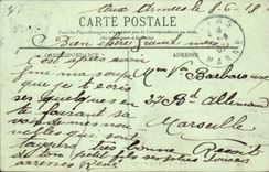 CPA Biarritz La Cote des Basques par gros temps