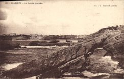 CPA Biarritz La Roche percee 