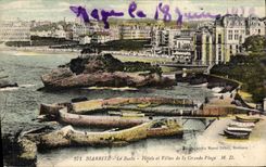 CPA Biarritz Le Basta Hotels et Villas de la Grande Plage 