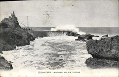 CPA Biarritz Rocher de la Vierge 