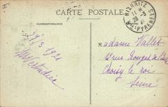 CPA Biarritz Rocher de la Vierge 