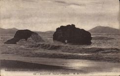 CPA Biarritz Rocher d'Ilbaritz 