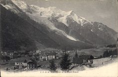 CPA Chamonix et le Mont Blanc 