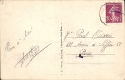 CPA Chamonix Mont Blanc Mer de glace vue du Chapeau 