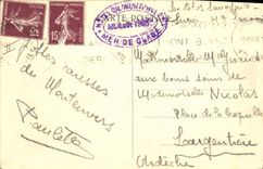 CPA Chamonix Chemin de fer du Montenvers et Aiguille du Dru Train