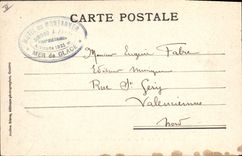 CPA Pont Ste Marie Route de Chamonix Train 