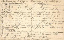 CPA Chamonix Mont Blanc La Ligne Train