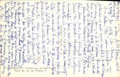 CPA Chamonix Teleferique de Plan Praz Piste de ski du pylone