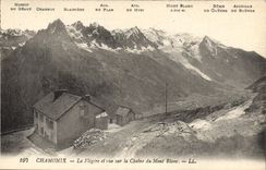 CPA Chamonix La Flegere et vue sur la Chaine du Mont Blanc 