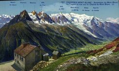 CPA Chamonix Mont Blanc Ascension du Mont Blanc 