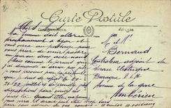 CPA Chamonix Vue generale et le Mont Blanc 