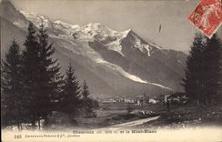 CPA Chamonix et le Mont Blanc 
