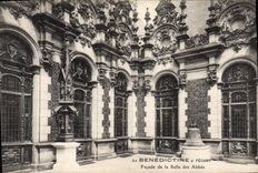 CPA La Benedictine a Fecamp Facade de la Salle des Abbes 