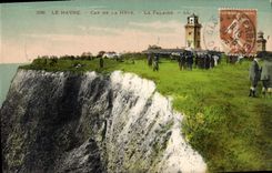CPA Le Havre Cap de la Heve La Falaise 