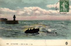 CPA Le Havre Effet de Mer 