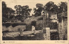 CPA Bayonne Le Pont d'Espagne 