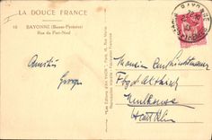 CPA Bayonne Basses Pyrenees Rue du Port Neuf 