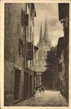 CPA Bayonne La Cathedrale vue d'une vieille rue 