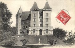 CPA Pau Le Chateau vue de la Basse Plante 