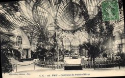 CPA Pau Interieur du Palais d'Hiver 