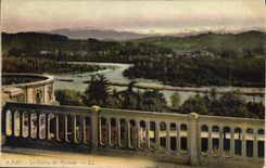 CPA Pau La Chaine des Pyrenees 