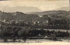 CPA Pau La Chaine des Pyrenees 