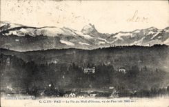 CPA Pau Le Pic du Midi d'Ossau vu de Pau 