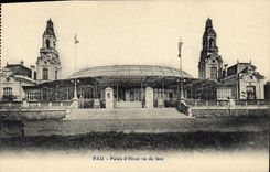 CPA Pau Palais d'Hiver vu de face 
