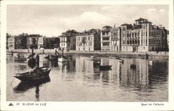 CPA St Jean de Luz Qual de l'Infante 