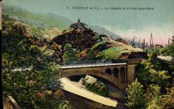 CPA Thiers La Chapelle et le Pont Saint Roch 