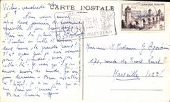 CPA L'Auvergne Thiers Maison des Sept Peches Capitaux