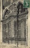 CPA Rouen Eglise Saint Ouen Grille du Choeur 
