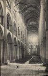 CPA Rouen Interieur de la Cathedrale 