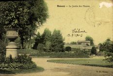 CPA Rouen Les Jardin des Plantes 
