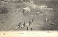 CPA Biarritz La Plage du Port Vieux 