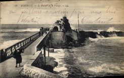 CPA Biarritz La Rochet de la Vierge 