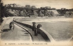 CPA Biarritz La Cote des Basques 