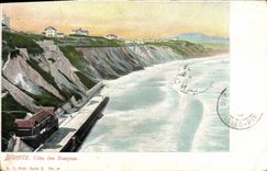 CPA Biarritz Cote des Basques 