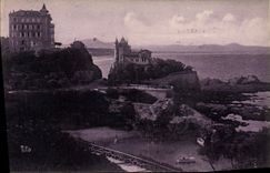 CPA Biarritz Cote Basque Le Chateau Basque 