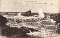 CPA Biarritz Effet de Mer 