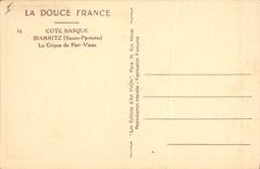 CPA Biarritz Basses Pyrenees La Crique du Port Vieux