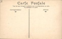 CPA Biarritz La Digue du Rocher de la Vierge par Gros Temps