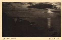 CPA Biarritz Coucher de soleil 