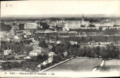 CPA Pau Panorama pris de Guindalos 