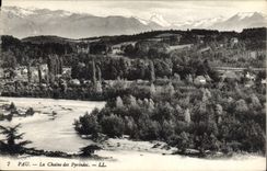 CPA Pau La Chaine des Pyrenees 