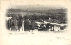 CPA Pau La Chaine des Pyrenees 