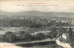 CPA Pau Vallee du Gave Pont du Chemin de fer d'Oloron